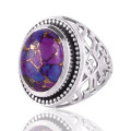 Bijoux en argent massif en argent sterling violet